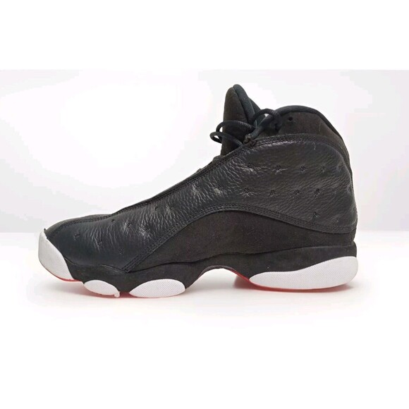 Nike Men's 12.5 Air Jordan 13 Retro Mid Playoff 414571-062 OG XIII Black Red - Picture 3 of 13